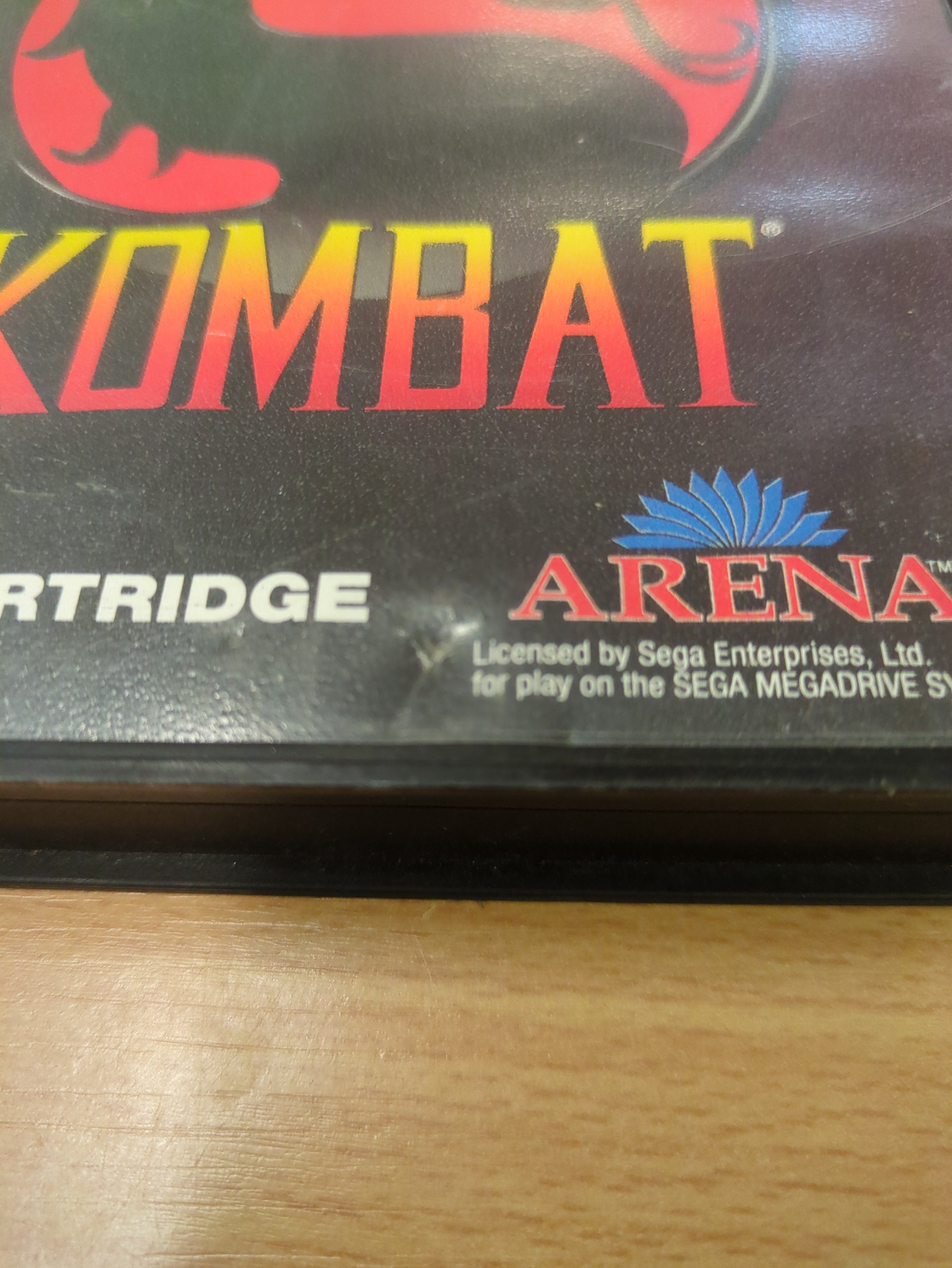 Mortal Kombat Sega Mega Drive game Mortal Kombat Sega Mega Drive game